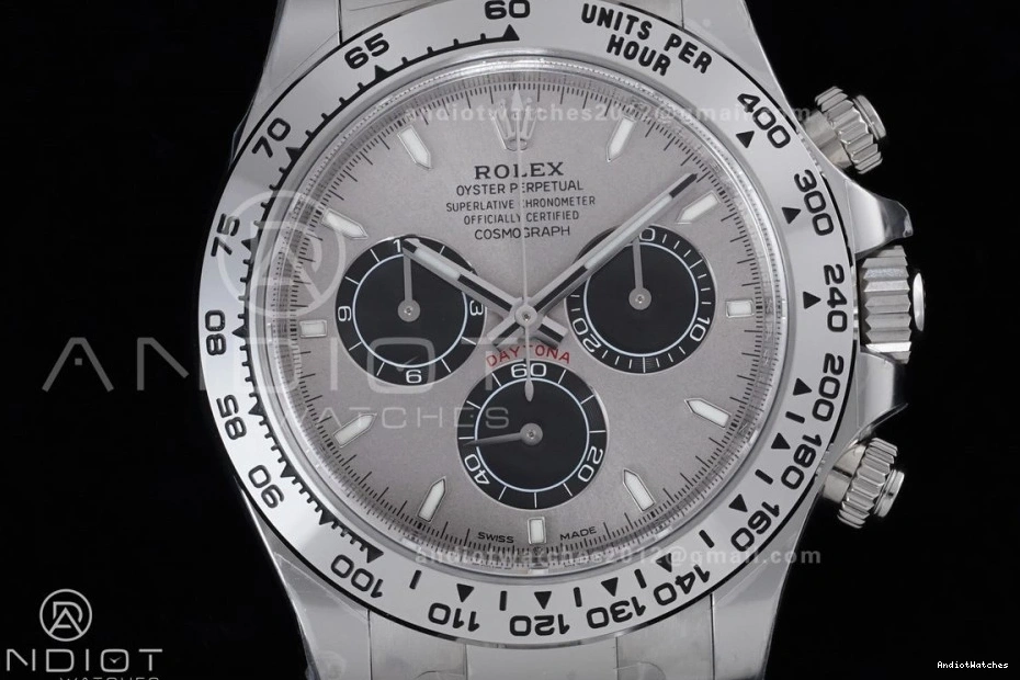 792 1:1 DD Clean Bracelet Dial Gray SS 126509 Best SmoothTexture Daytona Edition on 904L 904L 0323